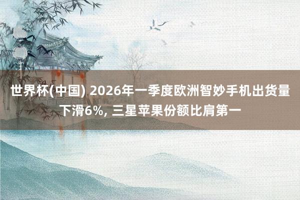 世界杯(中国) 2026年一季度欧洲智妙手机出货量下滑6%， 三星苹果份额比肩第一